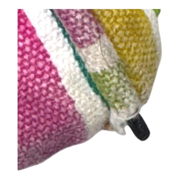 Colorful Whimsical Tropical Fish Beach Large Tote Sally Huss Y2K Striped READ - Picture 6 of 10